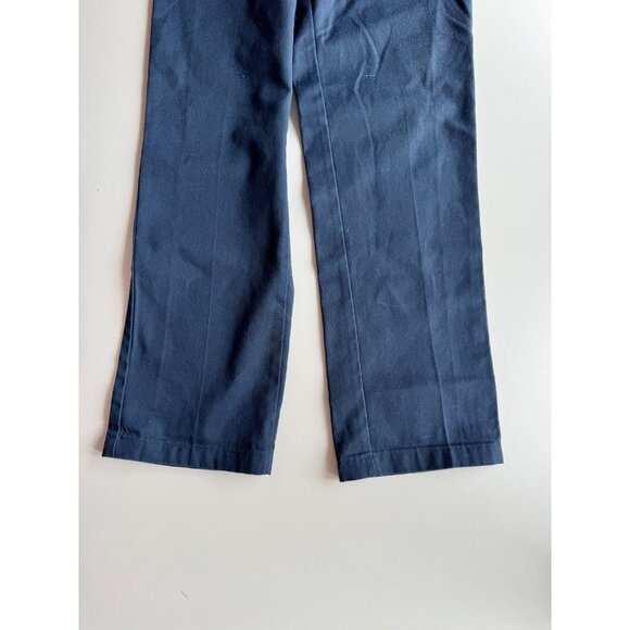DICKIES 874 Navy Blue Polyester Cotton Twill Original Fit Work Pants, Size 30 - Picture 6 of 13